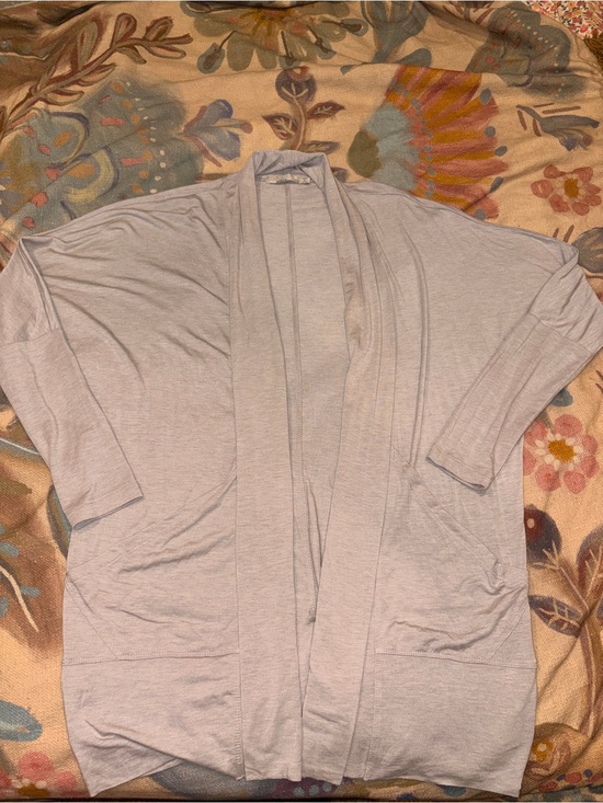 Prana Sweaters - prAna Casual Open-Front Women’s Sweater Cardigan - Light Gray